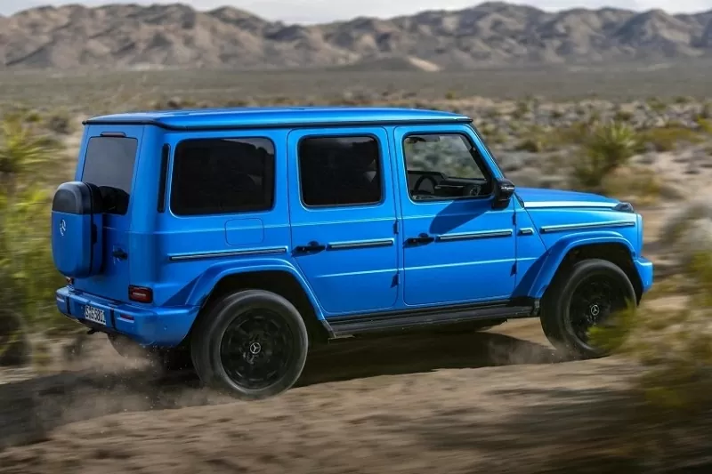 G 580 vẫn giữ nguyên kiểu dáng hình hộp khỏe khoắn