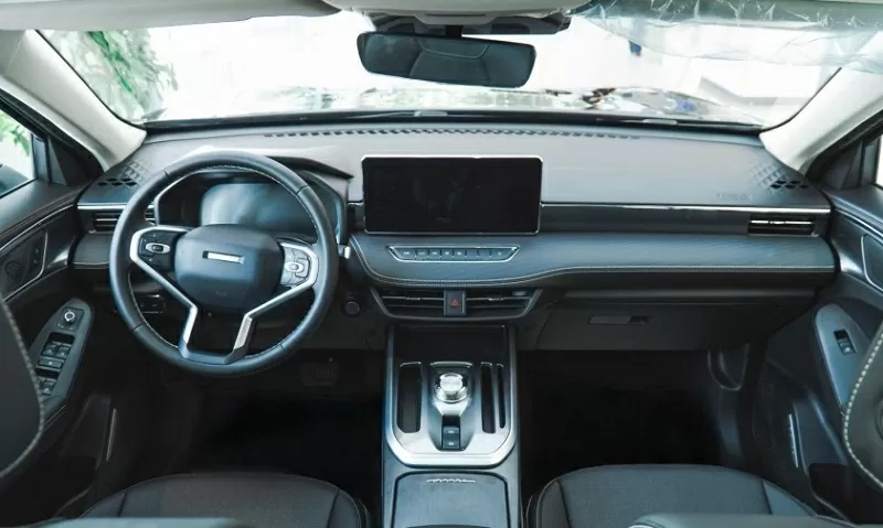 Nội thất của Haval Jolion có khá nhiều chi tiết tương đồng với Haval H6