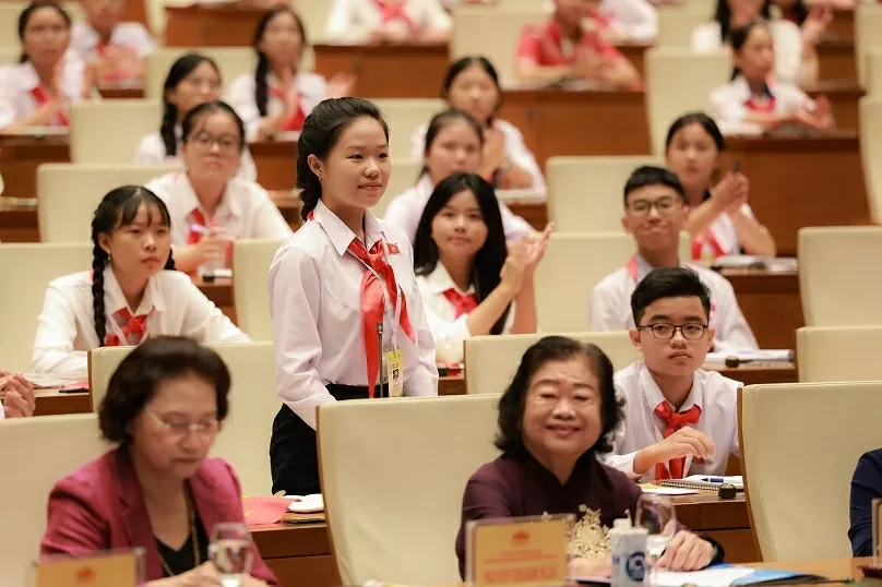 Kết quả ấn tượng của Việt Nam trong chỉ số lãnh đạo của phụ nữ và trẻ em gái Kết quả ấn tượng của Việt Nam trong chỉ số lãnh đạo của phụ nữ và trẻ em gái