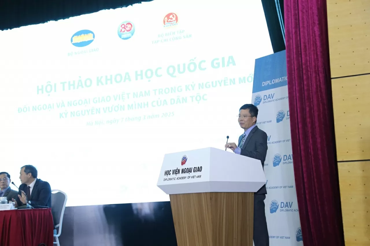 Khai mạc Hội thảo quốc gia 'Đối ngoại và ngoại giao Việt Nam trong kỷ nguyên mới, Kỷ nguyên vươn mình của dân tộc'