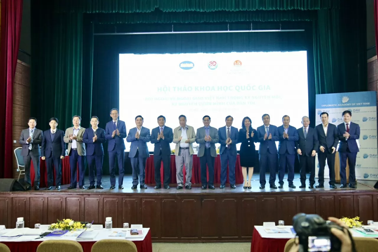 Khai mạc Hội thảo quốc gia 'Đối ngoại và ngoại giao Việt Nam trong kỷ nguyên mới, Kỷ nguyên vươn mình của dân tộc'