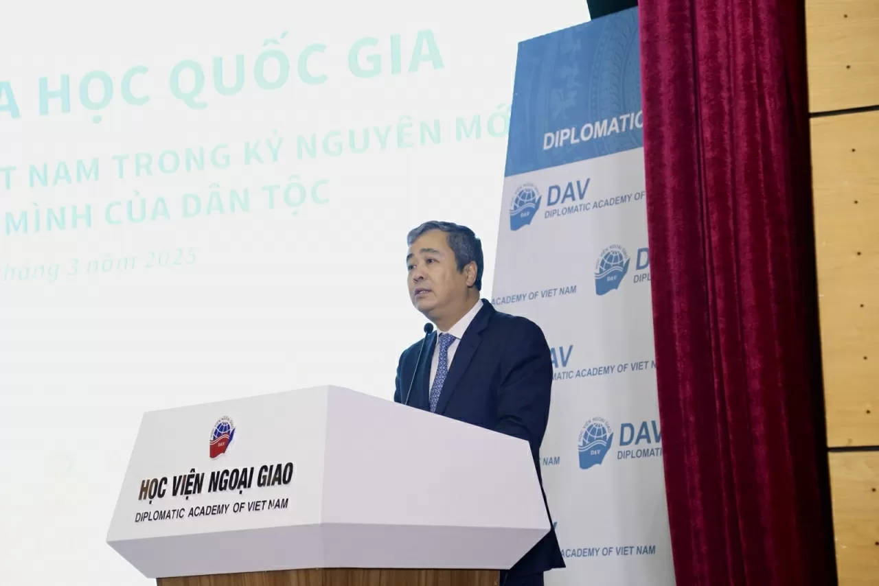 Khai mạc Hội thảo quốc gia 'Đối ngoại và ngoại giao Việt Nam trong kỷ nguyên mới, kỷ nguyên vươn mình của dân tộc'