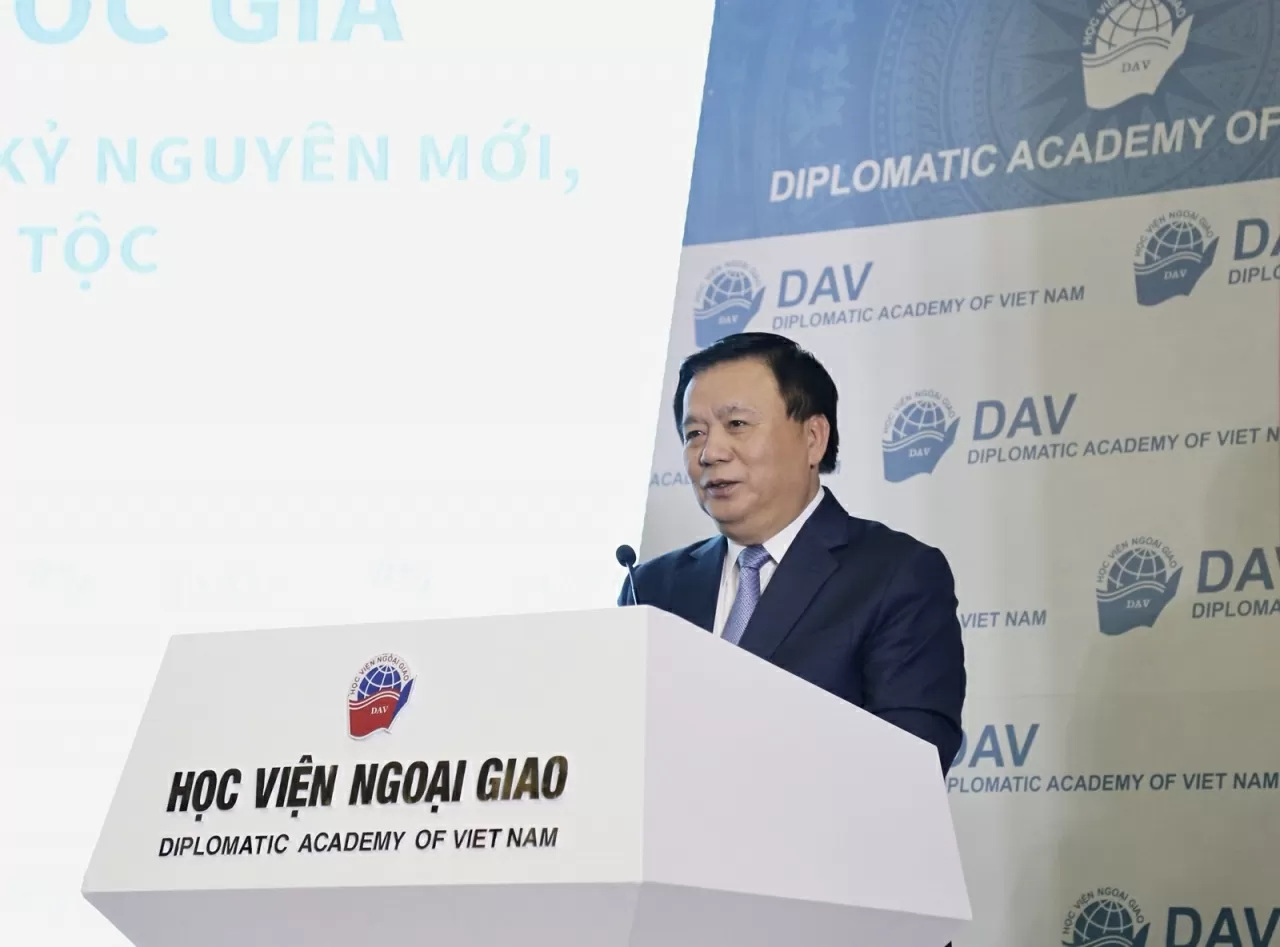 Toàn cảnh Hội thảo quốc gia 'Đối ngoại và ngoại giao Việt Nam trong kỷ nguyên mới, kỷ nguyên vươn mình của dân tộc'