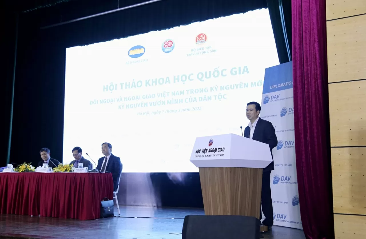 Khai mạc Hội thảo quốc gia 'Đối ngoại và ngoại giao Việt Nam trong kỷ nguyên mới, Kỷ nguyên vươn mình của dân tộc'