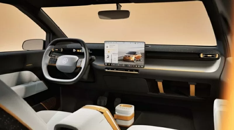 Khoang cabin của Volkswagen ID. Every1 được tối giản với những trang bị cơ bản