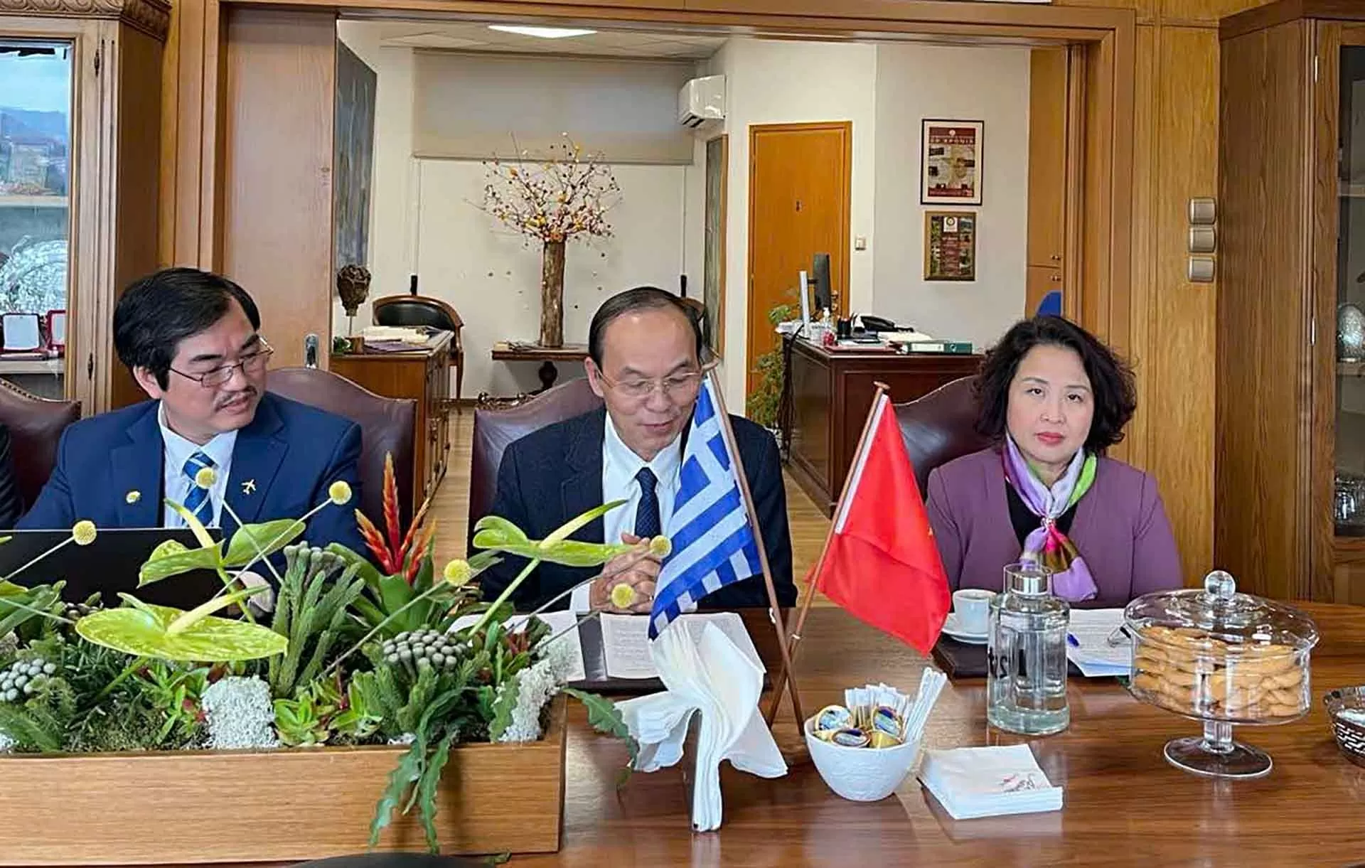 Thúc đẩy hợp tác giữa Đại học Thủy lợi với các trường đại học của Hy Lạp