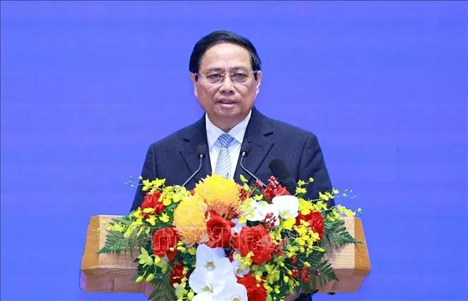 Bí thư Đảng ủy, Thủ tướng Phạm Minh Chính chủ trì Hội nghị Ban Thường vụ Đảng ủy Chính phủ. (Nguồn: TTXVN) Bí thư Đảng ủy, Thủ tướng Phạm Minh Chính chủ trì Hội nghị Ban Thường vụ Đảng ủy Chính phủ. (Nguồn: TTXVN)