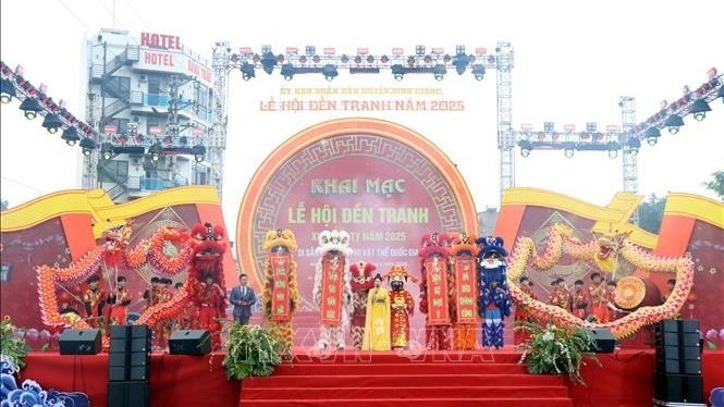 Gìn giữ giá trị di sản văn hóa phi vật thể lễ hội truyền thống Đền Tranh