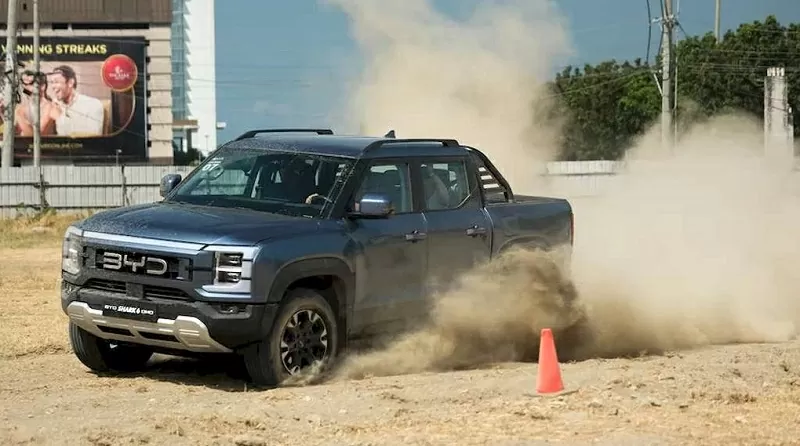 BYD Shark 6 2025 có khả năng off-road ấn tượng