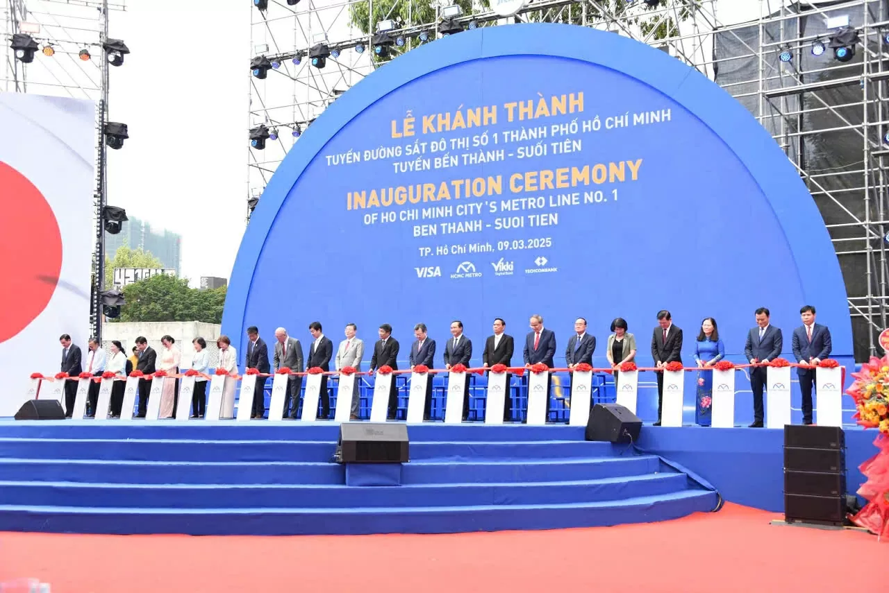 Khánh thành tuyến metro Bến Thành - Suối Tiên: Biểu tượng hợp tác Việt Nam - Nhật Bản