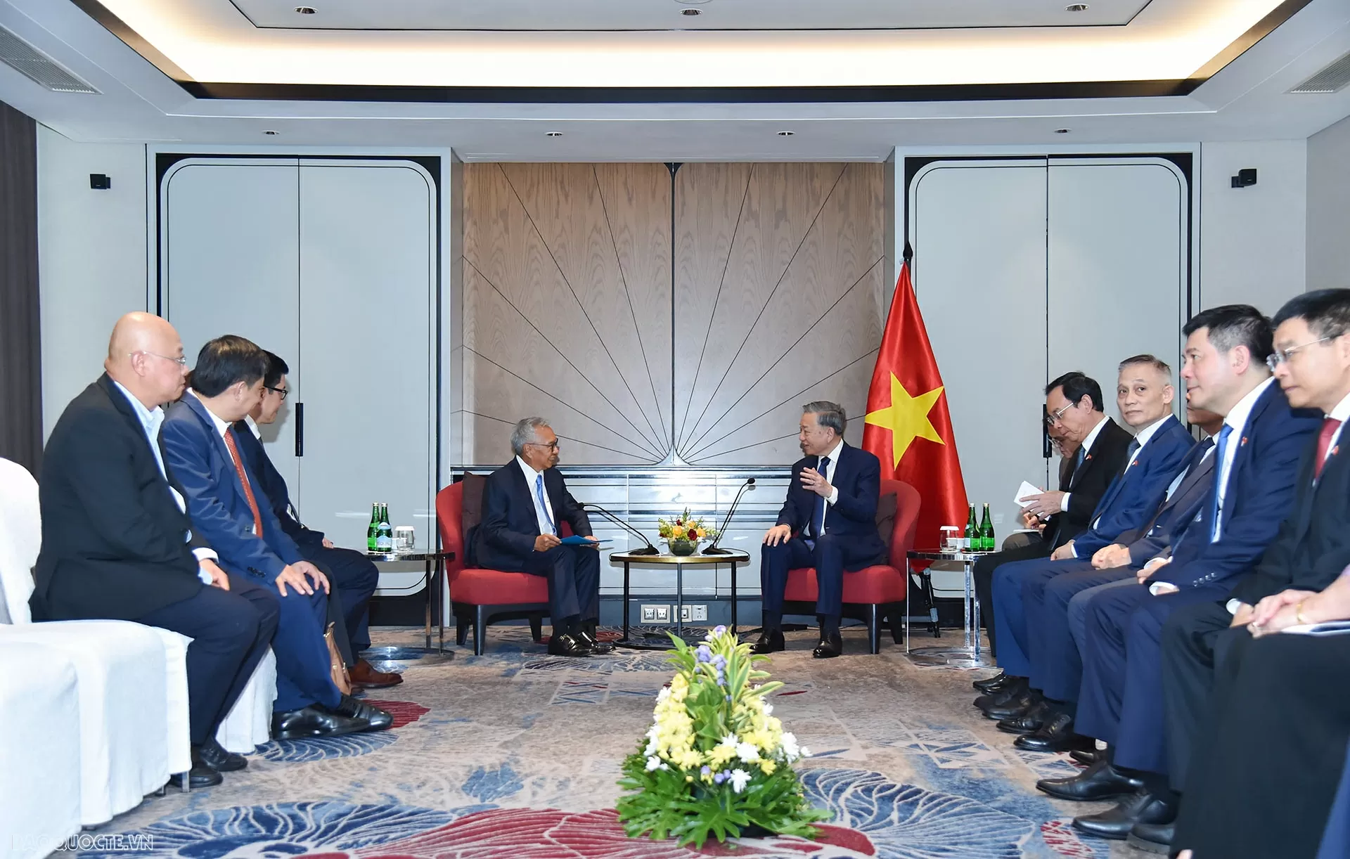 Tổng Bí thư Tô Lâm tiếp lãnh đạo các tập đoàn, doanh nghiệp lớn của Indonesia