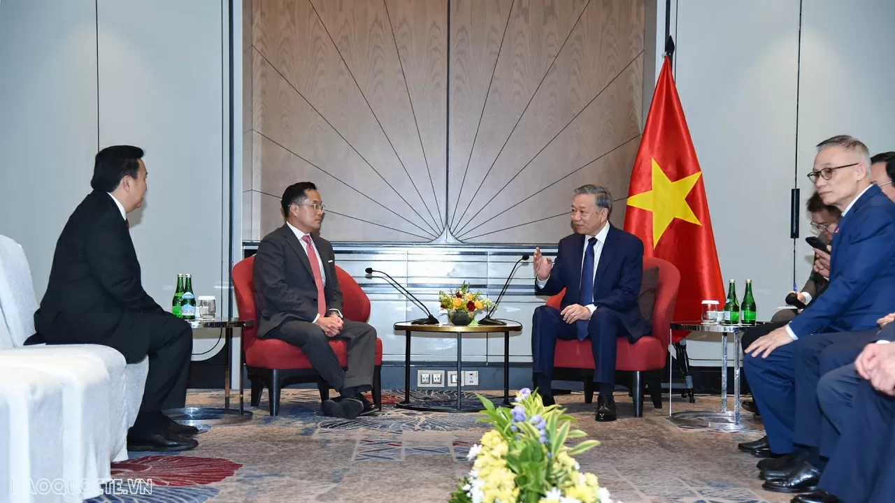 Tổng Bí thư Tô Lâm tiếp lãnh đạo các tập đoàn, doanh nghiệp lớn của Indonesia