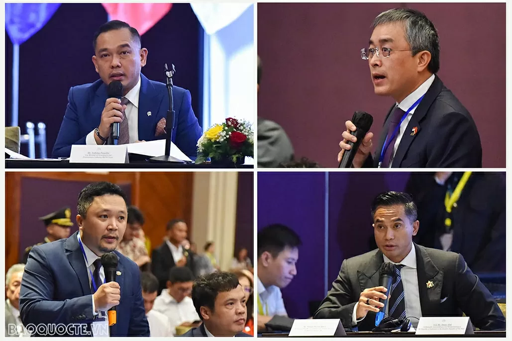 Sáng 10/3, tại thủ đô Jakarta, Tổng Bí thư Tô Lâm đã dự Tọa đàm doanh nghiệp 'Việt Nam và Indonesia: Quan hệ đối tác vì sự tiến bộ và thịnh vượng'. (Ảnh: Tuấn Anh) Sáng 10/3, tại thủ đô Jakarta, Tổng Bí thư Tô Lâm đã dự Tọa đàm doanh nghiệp 'Việt Nam và Indonesia: Quan hệ đối tác vì sự tiến bộ và thịnh vượng'. (Ảnh: Tuấn Anh)