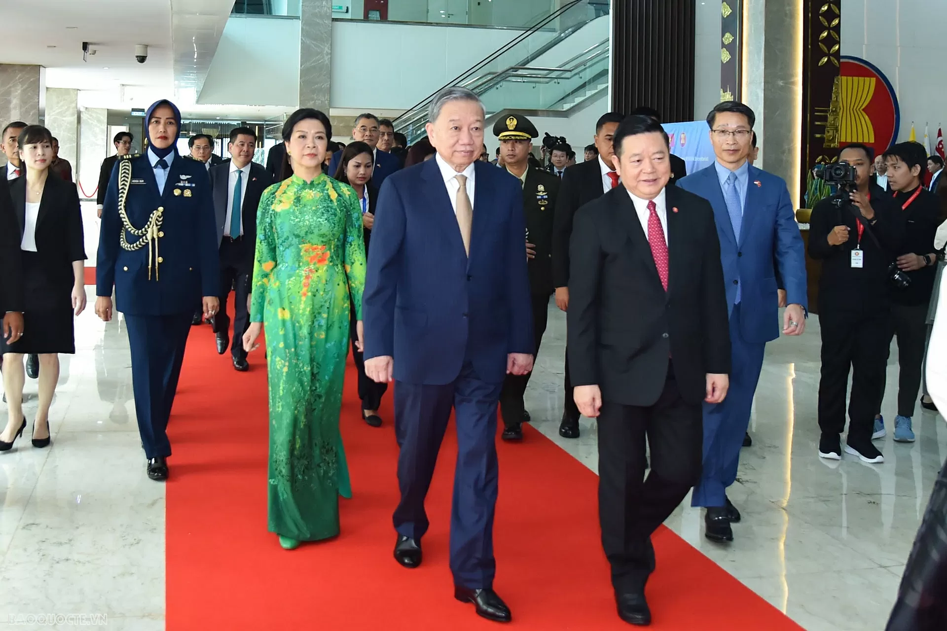 Tổng Bí thư Tô Lâm lần đầu tiên thăm Ban Thư ký ASEAN tại Jakarta, Indonesia