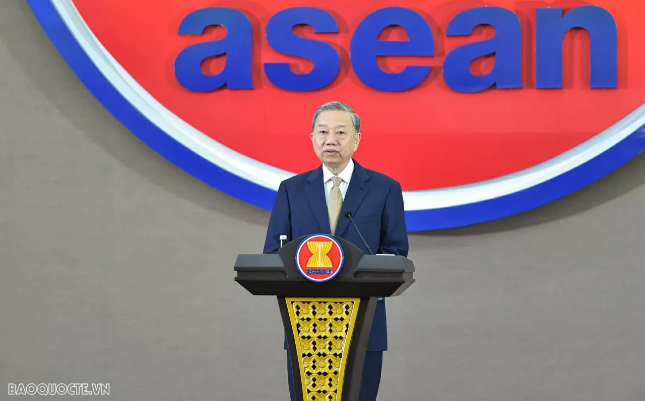 Tổng Bí thư Tô Lâm và Phu nhân dự Lễ kỷ niệm 30 năm Việt Nam gia nhập ASEAN