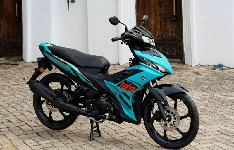 Xe côn tay Yamaha 135LC được nhập khẩu nguyên chiếc từ Malaysia