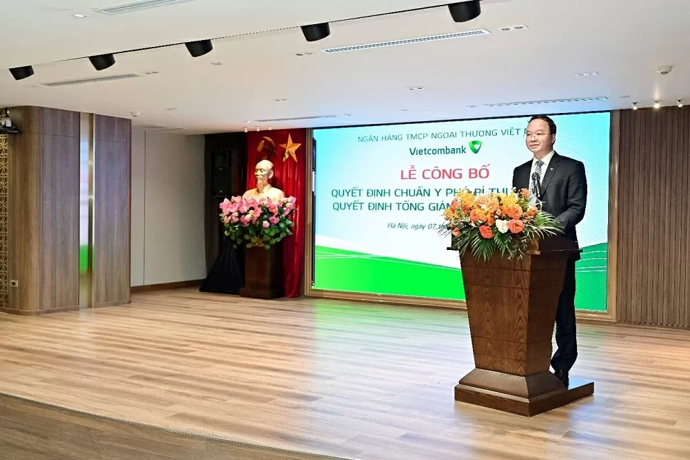 Vietcombank chính thức chuẩn y Phó Bí thư Đảng ủy và bổ nhiệm Tổng Giám đốc mới Vietcombank chính thức chuẩn y Phó Bí thư Đảng ủy và bổ nhiệm Tổng Giám đốc mới