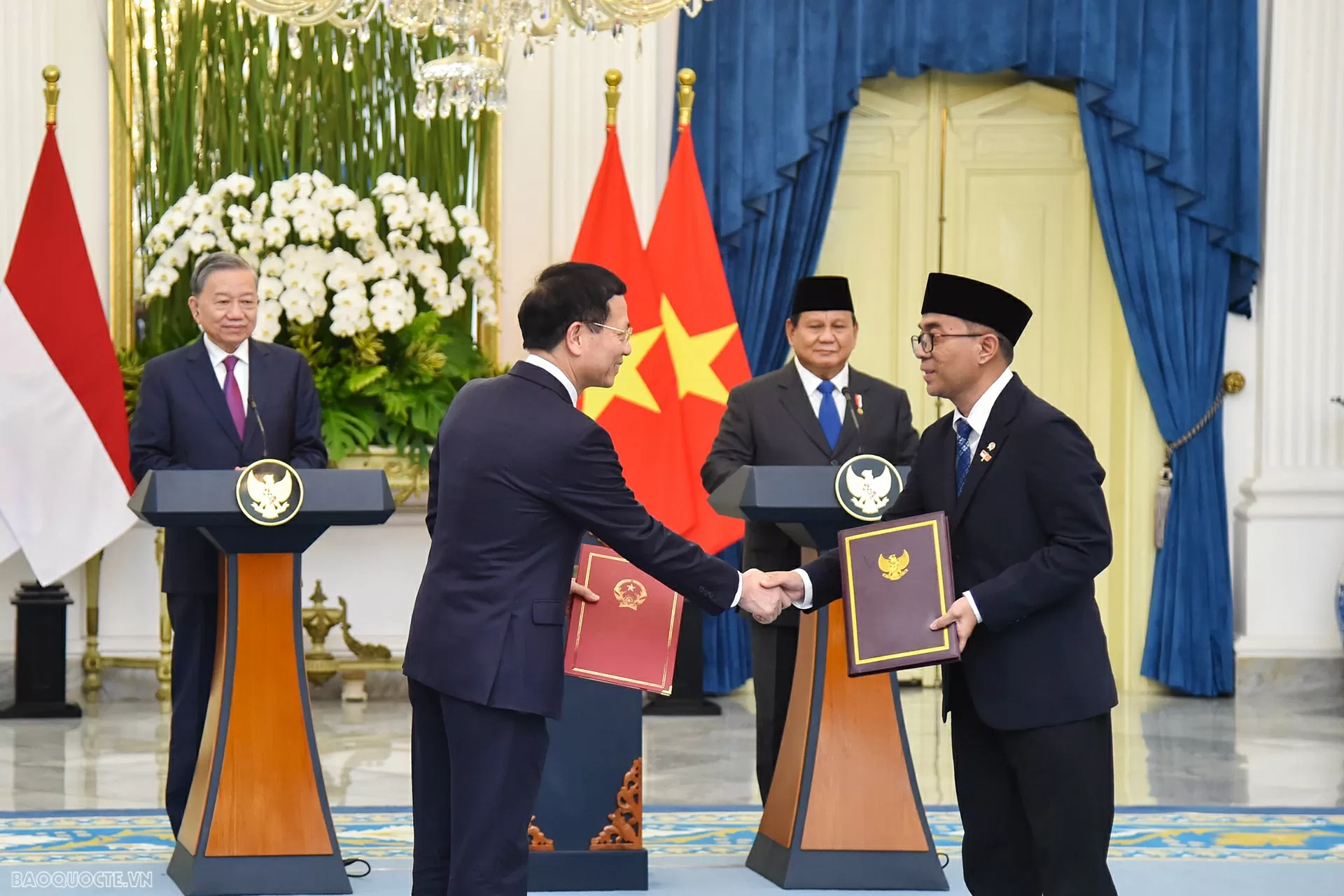 Tổng thống Prabowo Subianto: Indonesia mong muốn phát triển hơn nữa quan hệ với Việt Nam