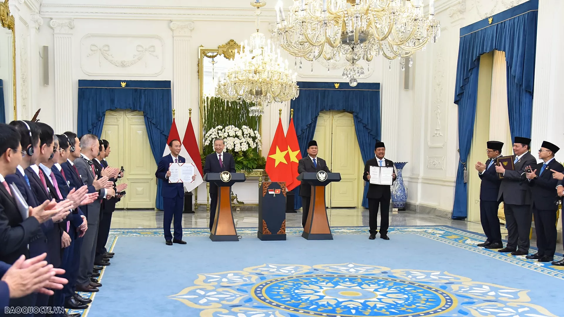 Tổng thống Prabowo Subianto: Indonesia mong muốn phát triển hơn nữa quan hệ với Việt Nam Tổng thống Prabowo Subianto: Indonesia mong muốn phát triển hơn nữa quan hệ với Việt Nam