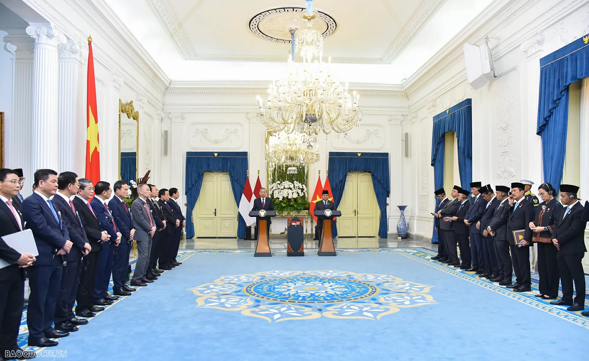 Tổng thống Prabowo Subianto: Indonesia mong muốn phát triển hơn nữa quan hệ với Việt Nam Tổng thống Prabowo Subianto: Indonesia mong muốn phát triển hơn nữa quan hệ với Việt Nam