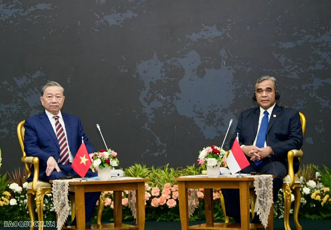 Chủ tịch Hội đồng Hiệp thương Nhân dân Indonesia: Chuyến thăm của Tổng Bí thư Tô Lâm là sự kiện có ý nghĩa lịch sử Chủ tịch Hội đồng Hiệp thương Nhân dân Indonesia: Chuyến thăm của Tổng Bí thư Tô Lâm là sự kiện có ý nghĩa lịch sử