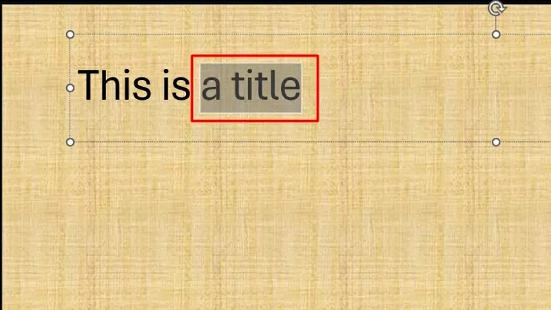 Chọn đối tượng muốn tạo liên kết Chọn đối tượng muốn tạo liên kết