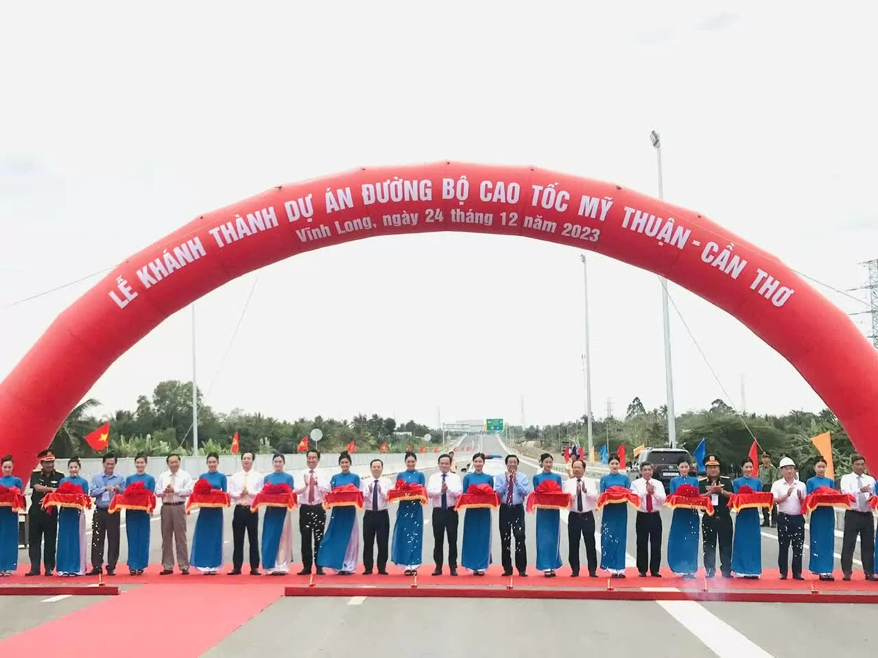 Lễ Khánh thành dự án đường bộ cao tốc Mỹ Thuận – Cần Thơ Lễ Khánh thành dự án đường bộ cao tốc Mỹ Thuận – Cần Thơ