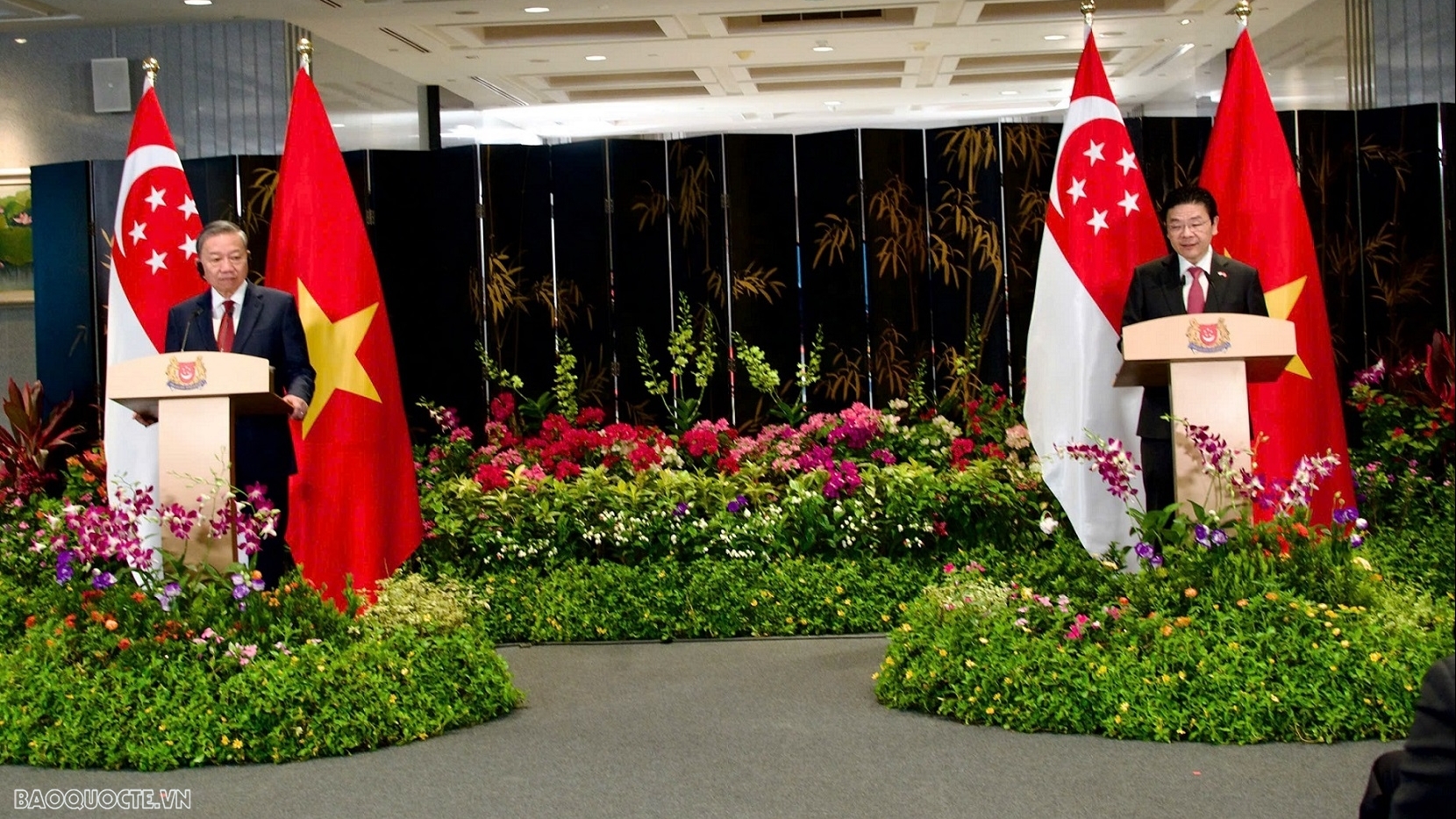 Toàn văn Tuyên bố chung về việc nâng cấp quan hệ Đối tác chiến lược toàn diện Việt Nam-Singapore