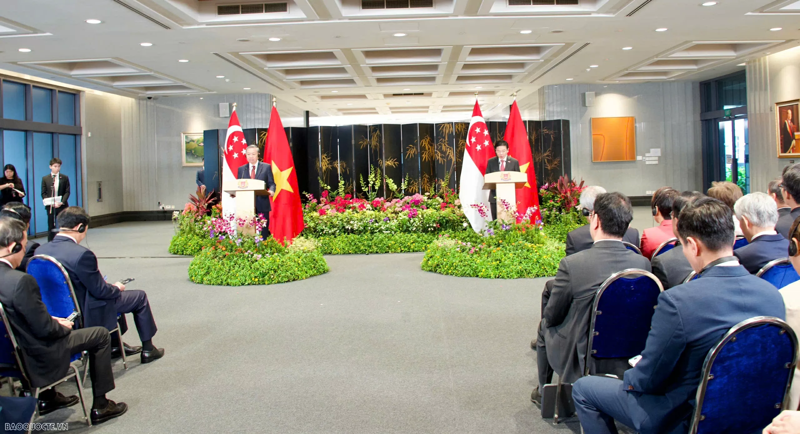 Toàn văn Tuyên bố chung về việc nâng cấp quan hệ Đối tác chiến lược toàn diện Việt Nam-Singapore