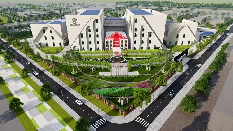 Phối cảnh nhà máy cà phê năng lượng sinh thái bền vững tiêu chuẩn Net Zero lớn nhất Đông Nam Á và là nhà máy thứ 5 của Trung Nguyên Legend. Phối cảnh nhà máy cà phê năng lượng sinh thái bền vững tiêu chuẩn Net Zero lớn nhất Đông Nam Á và là nhà máy thứ 5 của Trung Nguyên Legend.