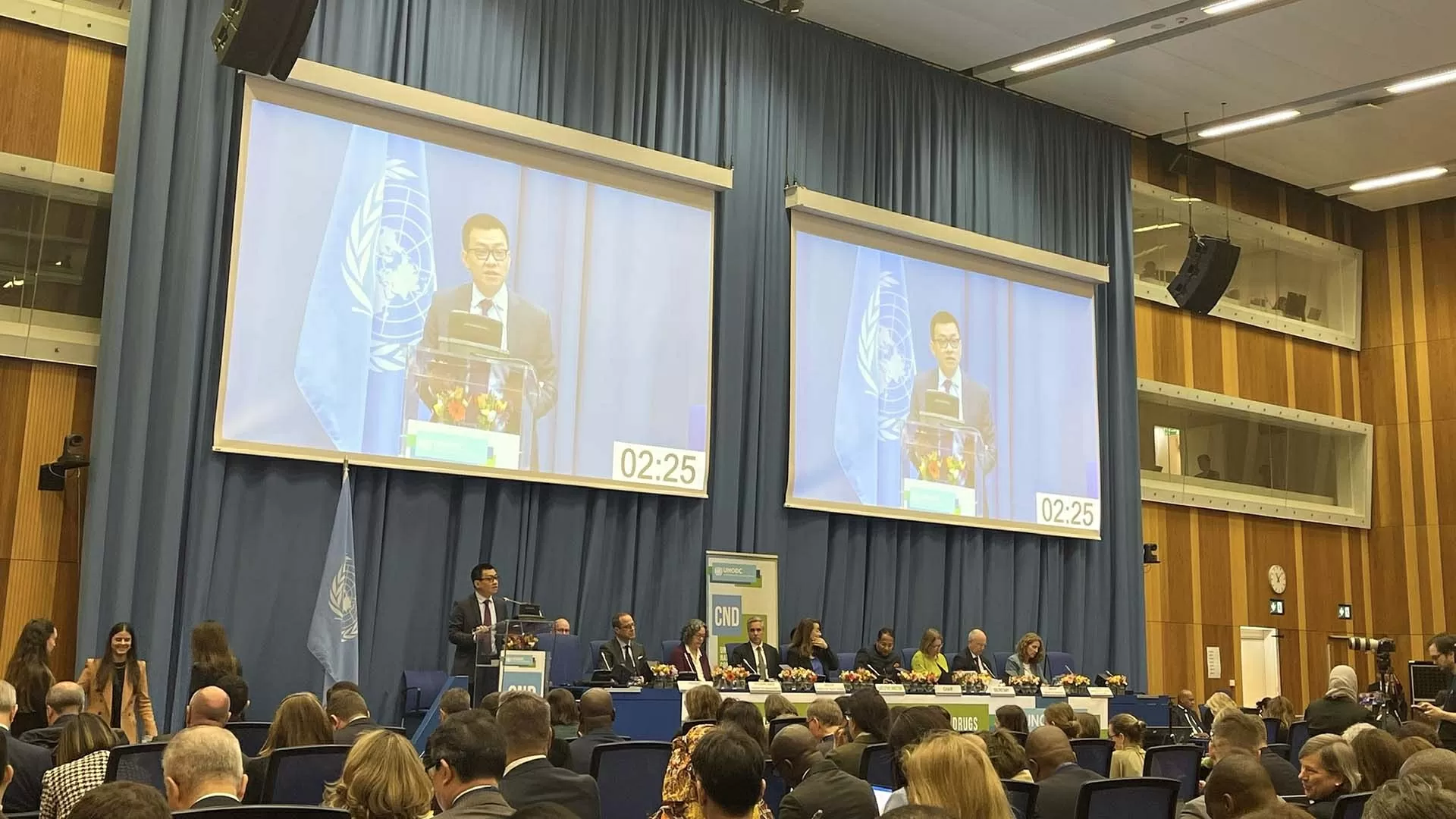 Việt Nam tham dự Hội nghị lần thứ 68 của Ủy ban kiểm soát ma túy Liên hợp quốc