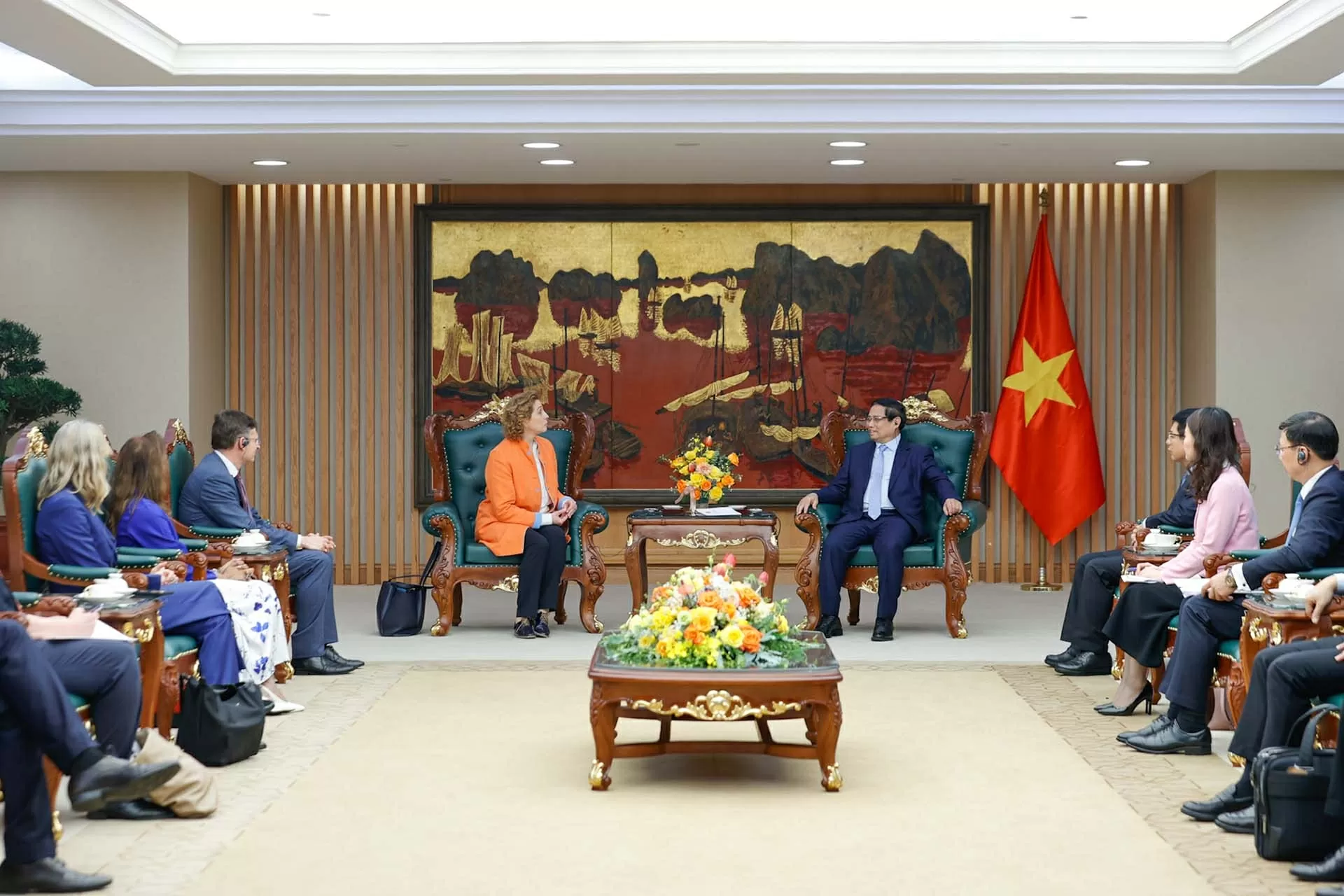 Thủ tướng Phạm Minh Chính đề nghị EIB và Việt Nam ký kết hiệp định ODA thế hệ mới Thủ tướng Phạm Minh Chính đề nghị EIB và Việt Nam ký kết hiệp định ODA thế hệ mới