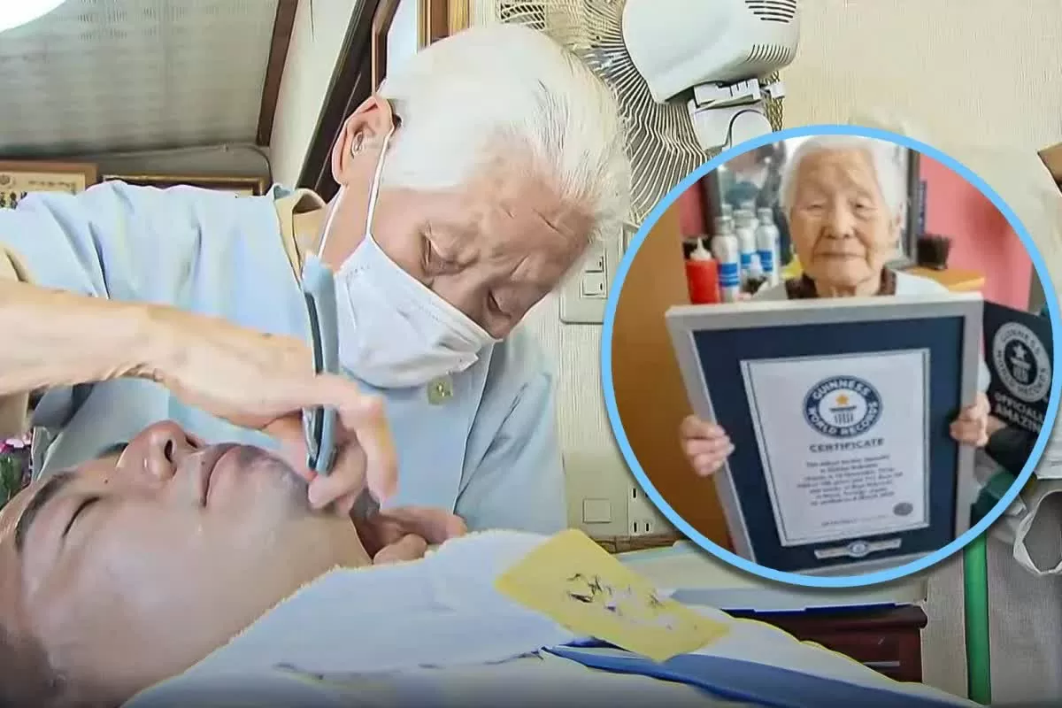 Thợ cắt tóc nữ già nhất thế giới chia sẻ bí quyết sống thọ Thợ cắt tóc nữ già nhất thế giới chia sẻ bí quyết sống thọ