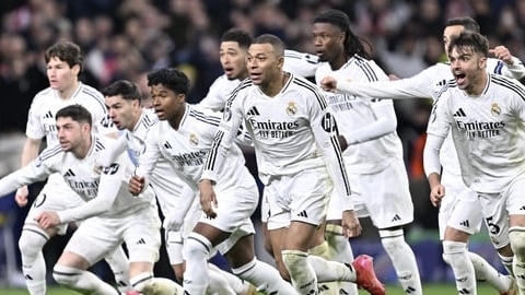 Real Madrid thắng sút luân lưu nhiều nhất ở Champions League