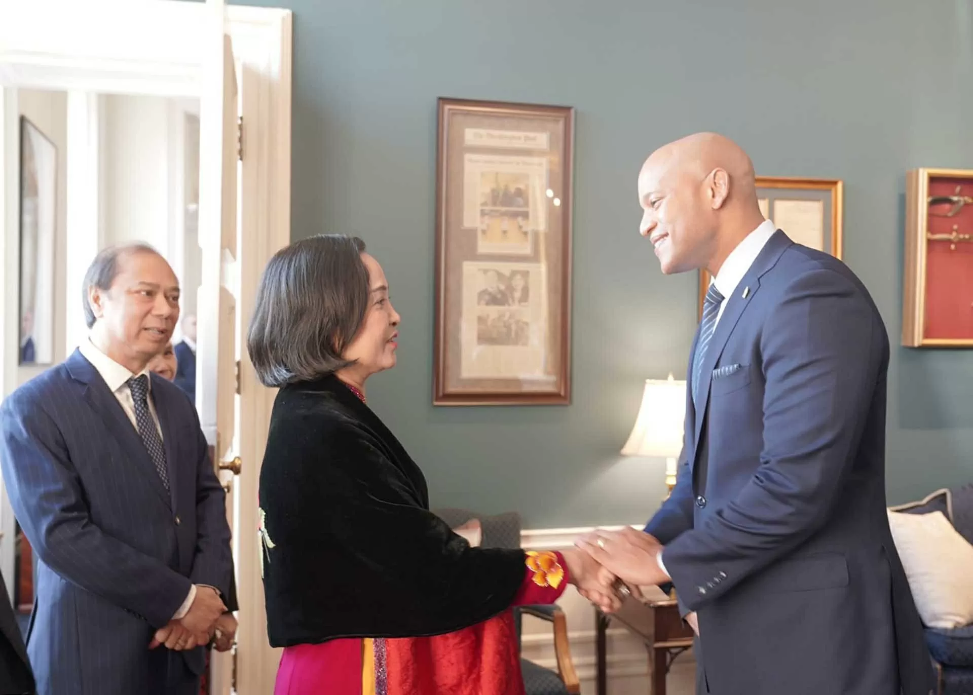 Phó Chủ tịch Quốc hội Nguyễn Thị Thanh thăm bang Maryland nhân chuyến công tác Hoa Kỳ dự Khoá họp CSW 69 Phó Chủ tịch Quốc hội Nguyễn Thị Thanh thăm bang Maryland nhân chuyến công tác Hoa Kỳ dự Khoá họp CSW 69