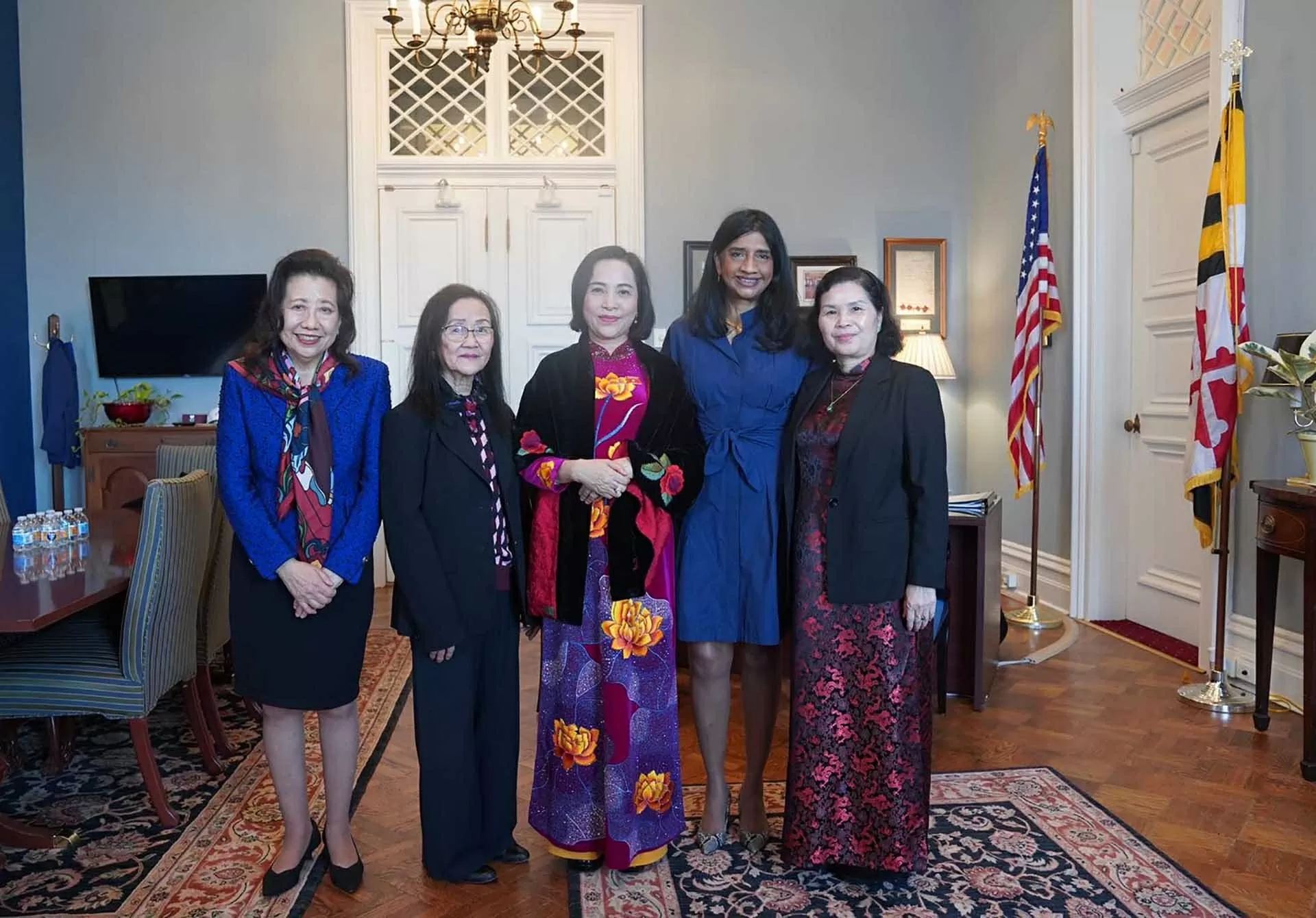 Phó Chủ tịch Quốc hội Nguyễn Thị Thanh thăm bang Maryland nhân chuyến công tác Hoa Kỳ dự Khoá họp CSW 69 Phó Chủ tịch Quốc hội Nguyễn Thị Thanh thăm bang Maryland nhân chuyến công tác Hoa Kỳ dự Khoá họp CSW 69