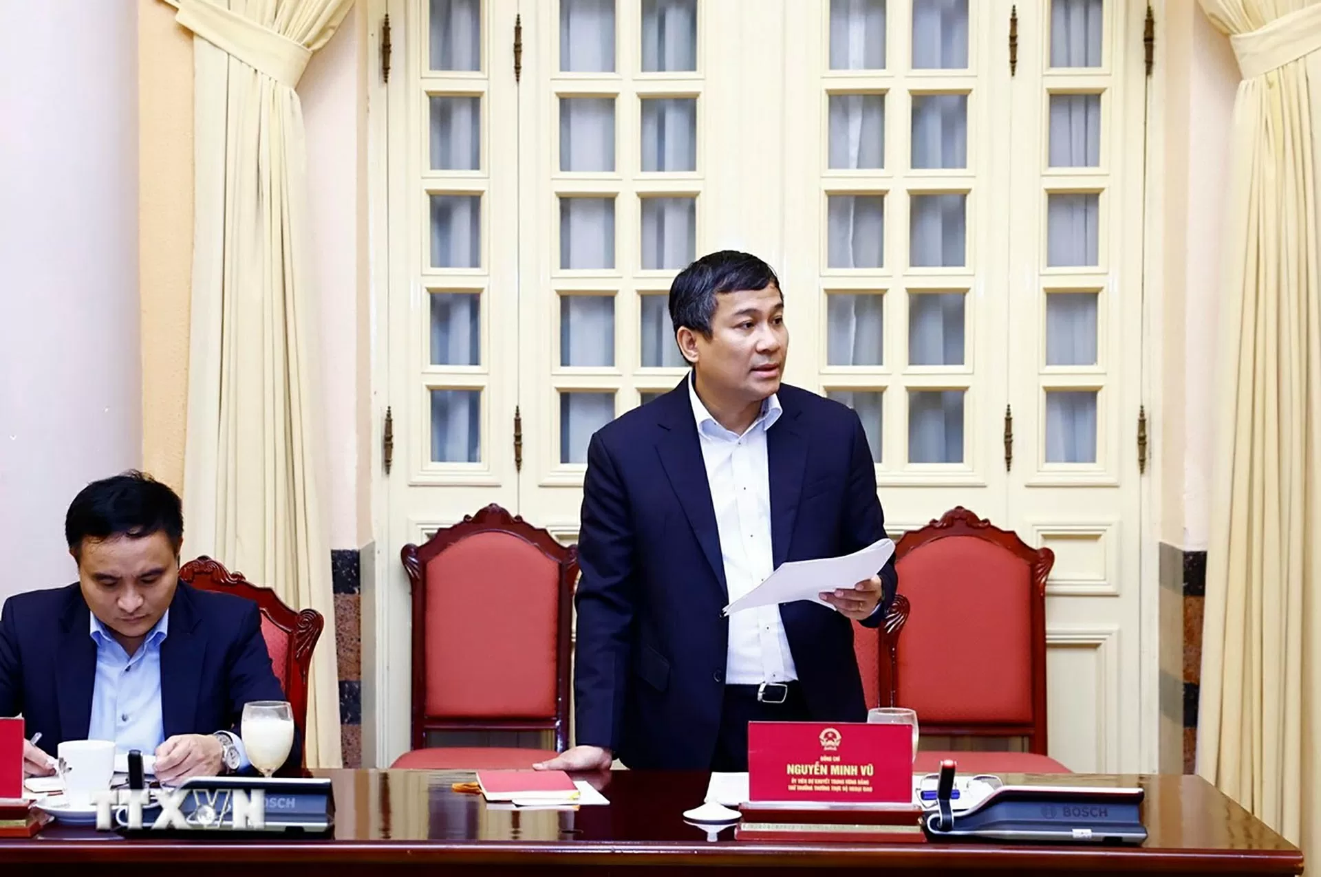 Chủ tịch nước Lương Cường làm việc với Bộ Ngoại giao về công tác đối ngoại