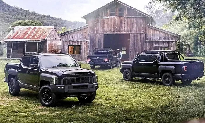 Kia Tasman sở hữu phong cách thiết kế táo bạo và hầm hố Kia Tasman sở hữu phong cách thiết kế táo bạo và hầm hố