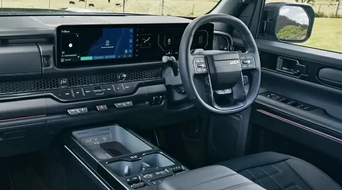 Kia Tasman sở hữu khoang cabin hiện đại Kia Tasman sở hữu khoang cabin hiện đại
