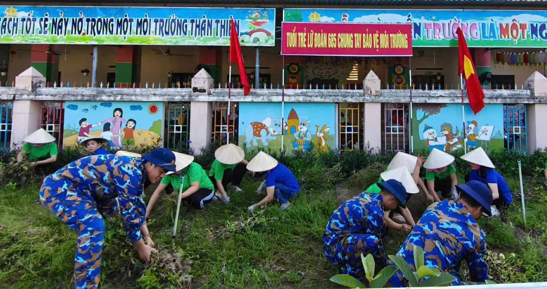 Ngày thứ 7 tình nguyện tại các đơn vị Hải quân Ngày thứ 7 tình nguyện tại các đơn vị Hải quân