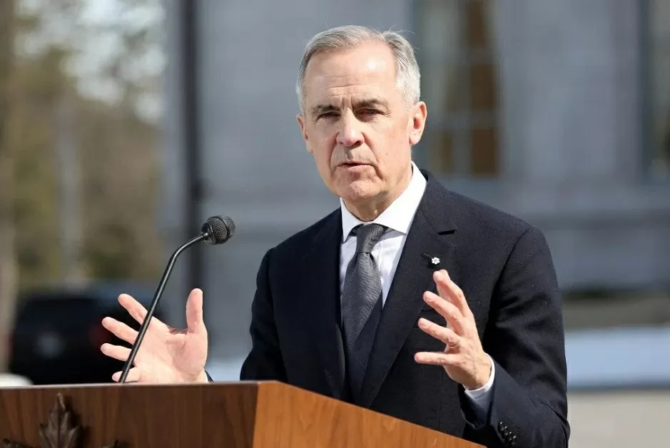 Thủ tướng Canada Mark Carney phát biểu tại họp báo sau khi chính thức tuyên thệ nhậm chức, ngày 14/3/2025. (Nguồn: AFP)