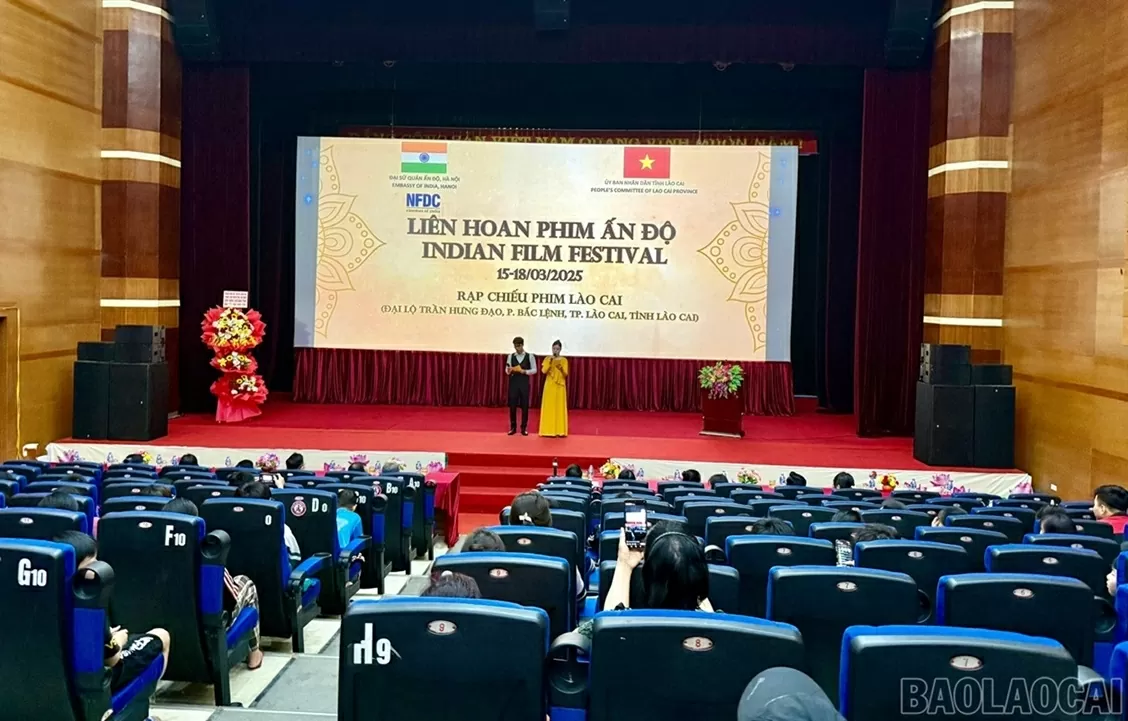 Khai mạc Liên hoan phim Ấn Độ tại tỉnh Lào Cai