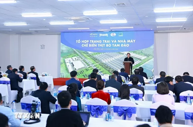 Thủ tướng Phạm Minh Chính thăm, khảo sát các dự án trọng điểm của tỉnh Vĩnh Phúc