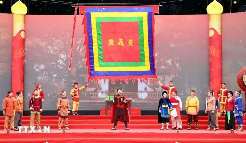 Hào hùng lễ hội kỷ niệm 141 năm Khởi nghĩa Yên Thế ở Bắc Giang Hào hùng lễ hội kỷ niệm 141 năm Khởi nghĩa Yên Thế ở Bắc Giang