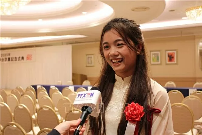 Việt Nam chiếm đa số du học sinh được vinh danh trong lễ tốt nghiệp của học bổng báo Asahi, Nhật Bản Việt Nam chiếm đa số du học sinh được vinh danh trong lễ tốt nghiệp của học bổng báo Asahi, Nhật Bản