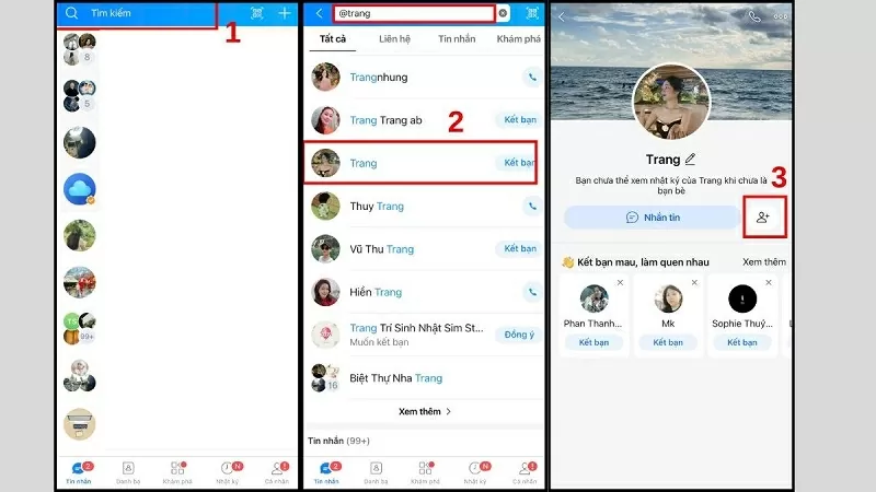Cách tìm bạn trên Zalo không cần số điện thoại dễ thực hiện Cách tìm bạn trên Zalo không cần số điện thoại dễ thực hiện