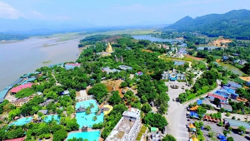 Một góc khu du lịch hồ Nùi Cốc, Thái Nguyên. (Nguồn: Báo XD) Một góc khu du lịch hồ Nùi Cốc, Thái Nguyên. (Nguồn: Báo XD)