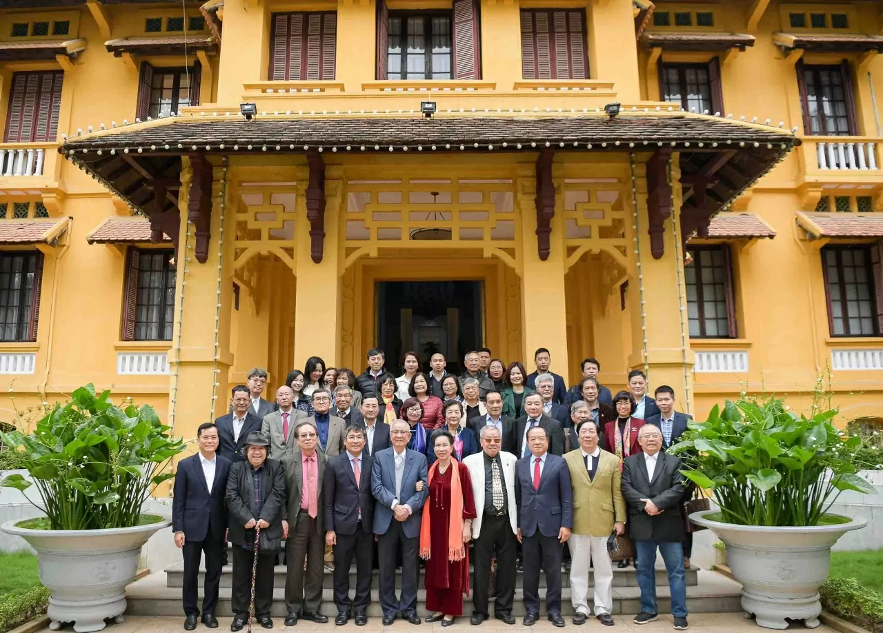 Gặp mặt các nguyên lãnh đạo, chuyên gia, học giả và cán bộ hưu trí trong lĩnh vực UNESCO Gặp mặt các nguyên lãnh đạo, chuyên gia, học giả và cán bộ hưu trí trong lĩnh vực UNESCO