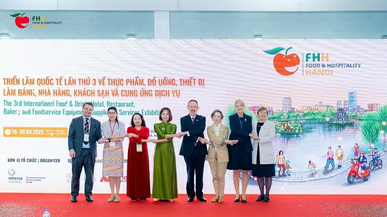 Nhiều quốc gia, vùng lãnh thổ tham dự Food & Hospitality Hanoi 2025 Nhiều quốc gia, vùng lãnh thổ tham dự Food & Hospitality Hanoi 2025