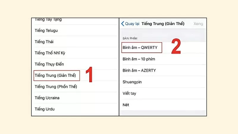 Chọn kiểu bàn phím phù hợp Chọn kiểu bàn phím phù hợp